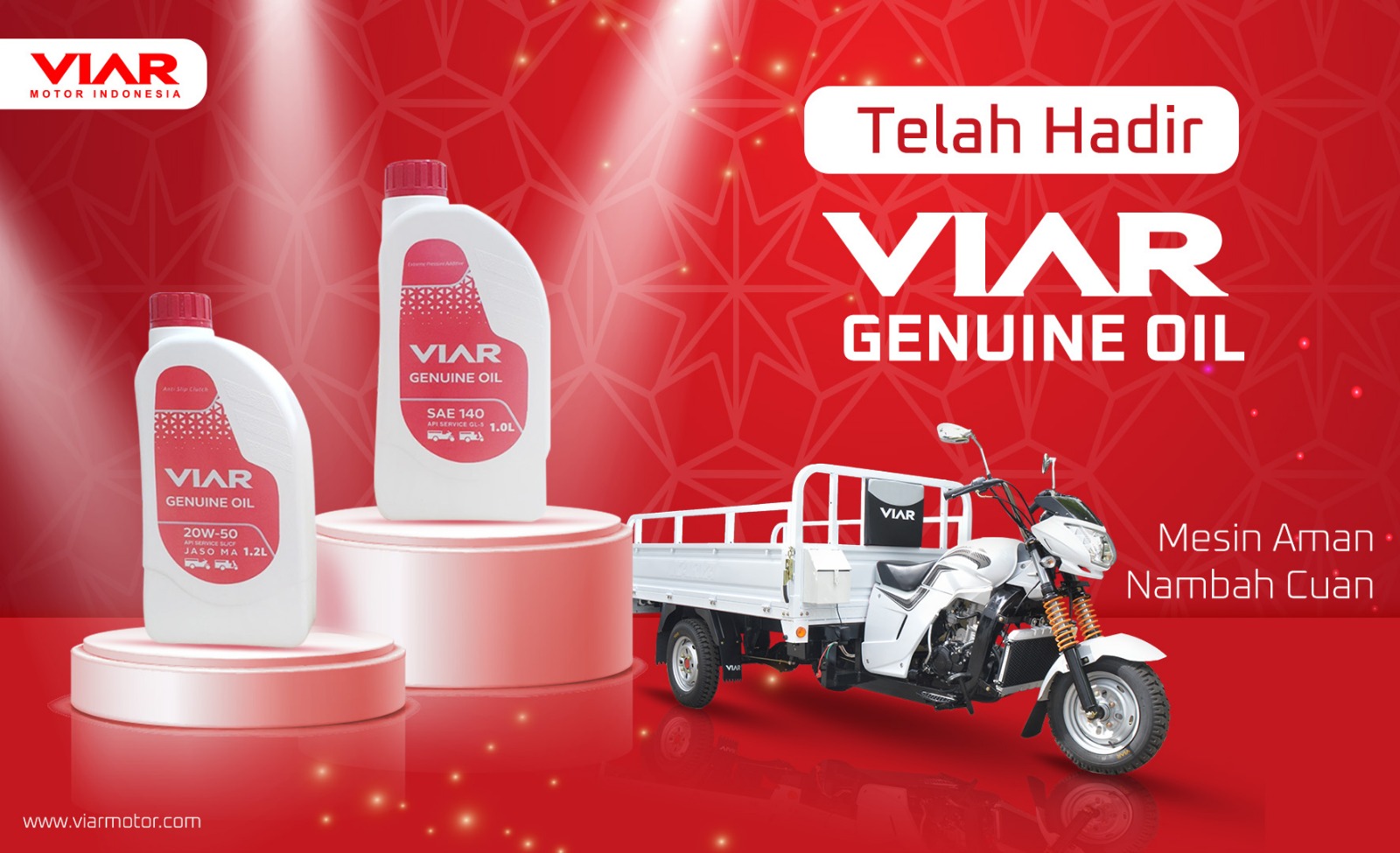 VIAR Luncurkan VIAR Genuine Oil, Oli Resmi untuk Kendaraan Motor Niaga