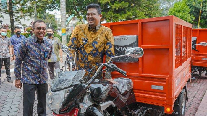 Walikota Medan Bobby Nasution Intruksikan Seluruh Kecamatan Kendarai Becak untuk Angkut Sampah